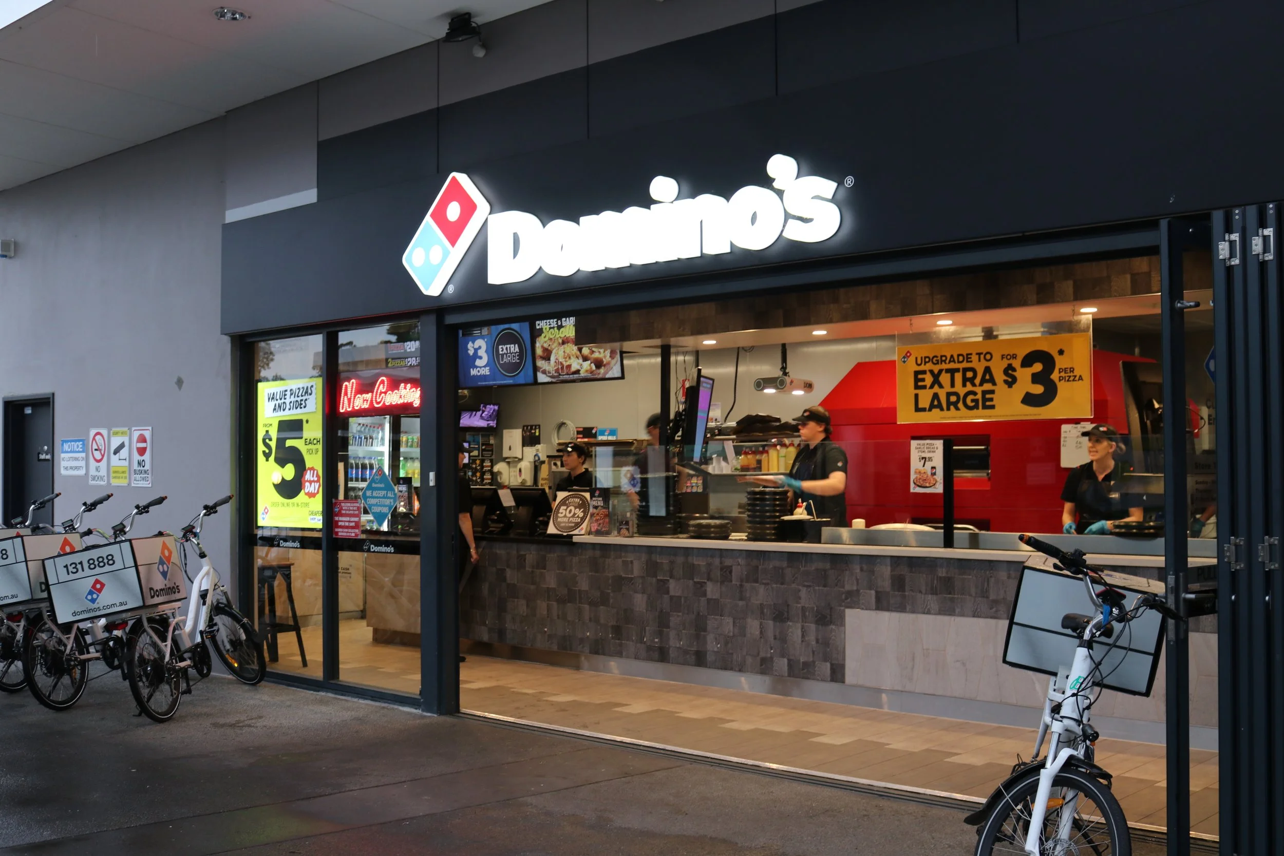 Domino’s ‘tops’ off 2022 by delivering 10 new stores in six weeks
