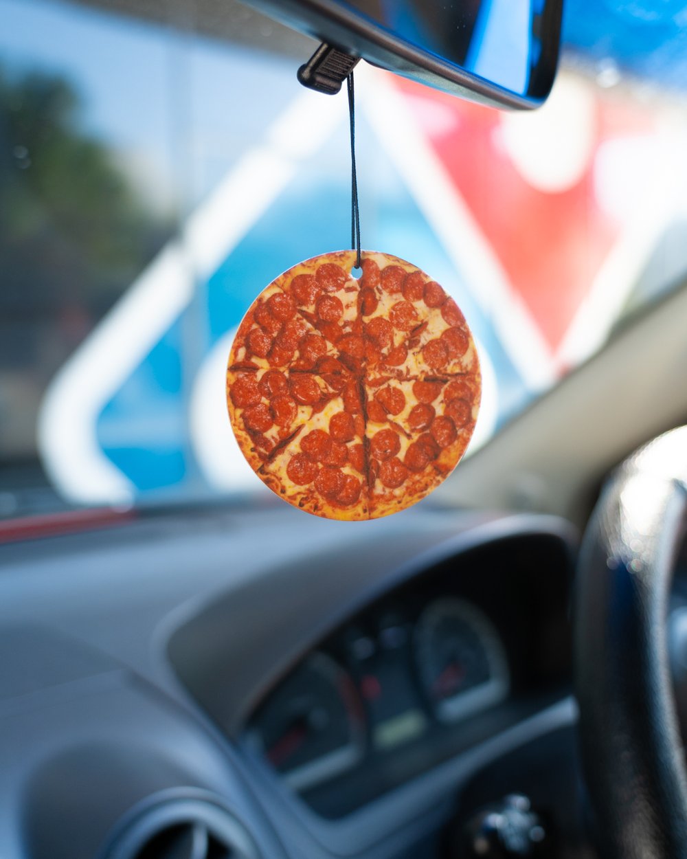 Pizza love is in the air with Domino's Pepperoni Scented Car