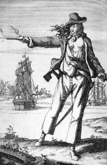 Illustration from the 1725 Dutch version of A General History of...Pyrates