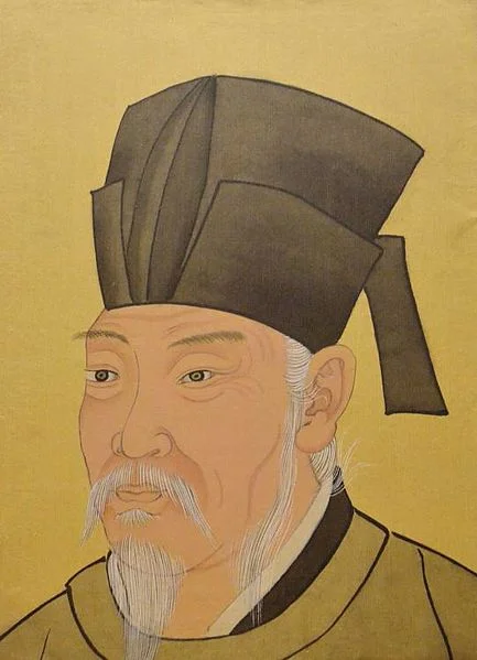 Portrait of Bai Juyi by Chen Hongshou of the Ming Dynasty.