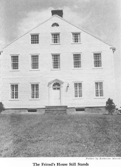 Photo of the friend's house in Jerusalem, New York. It still stands but is not available to the public.