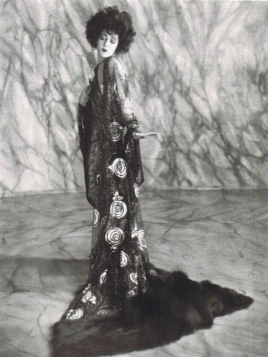 Alla Nazimova photographed by Arthur Rice as ‘Marguerite Gautier’ in Camille.
