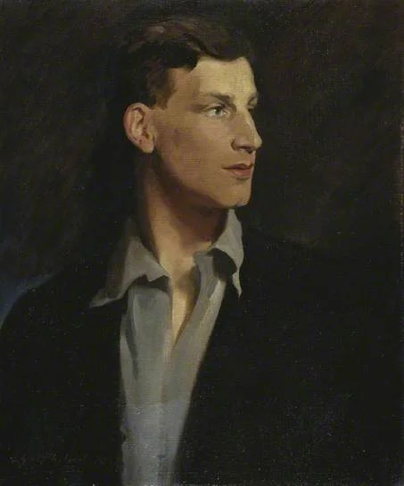 Portrait of the poet Siegfried Sassoon by Glyn Warren Philpot, 1917.