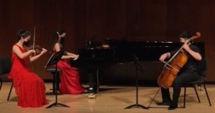 I&rsquo;m so happy to be performing in person again! Everyone did such an amazing job. 🥰 It has been a dream of mine to perform the Arensky Piano Trio No. 1 and it was a blast! Thank you so much to @orlishaham for being a fantastic coach. ❤️ It&rsqu