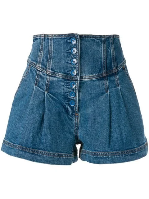 Ulla Johnson Cass Denim Shorts