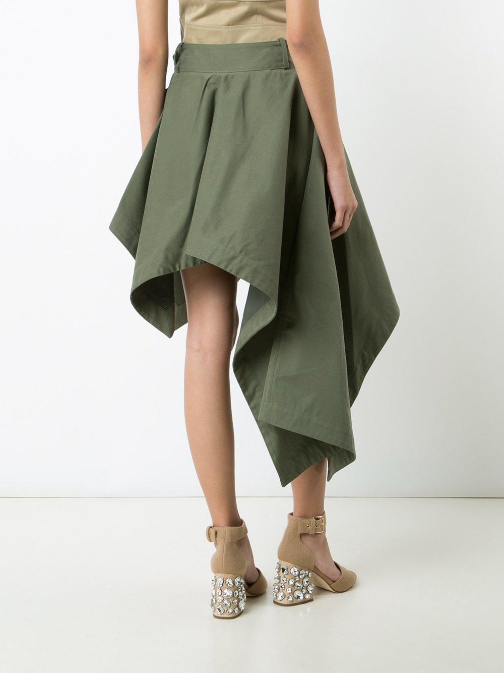monse-designer-Green-Pointy-Asymmetric-Skirt-2.jpeg