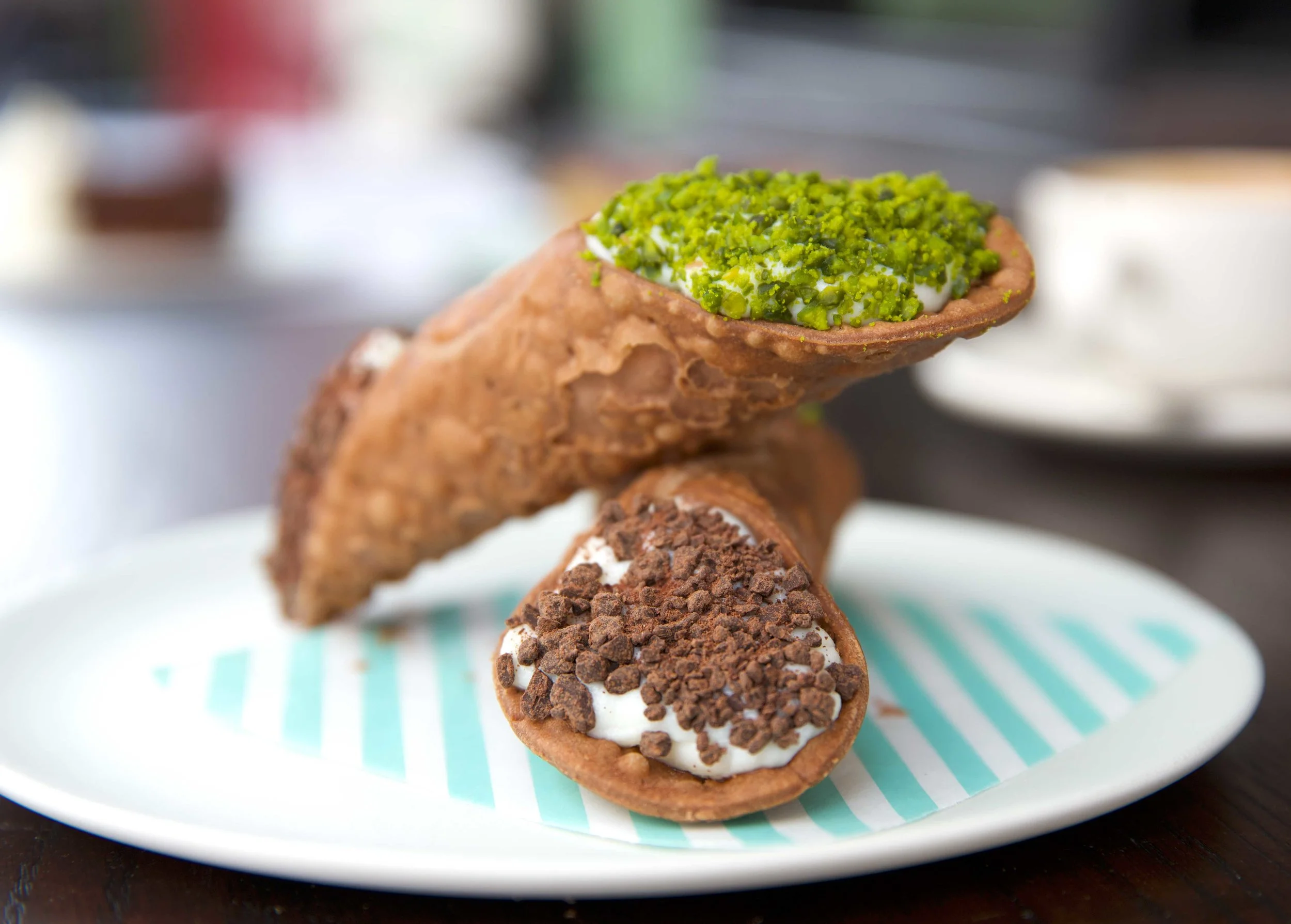 We all love a Sicilian cannoli which was made famous in the film The Godfather https://www.youtube.com/watch?v=35fLKn2Tq3o