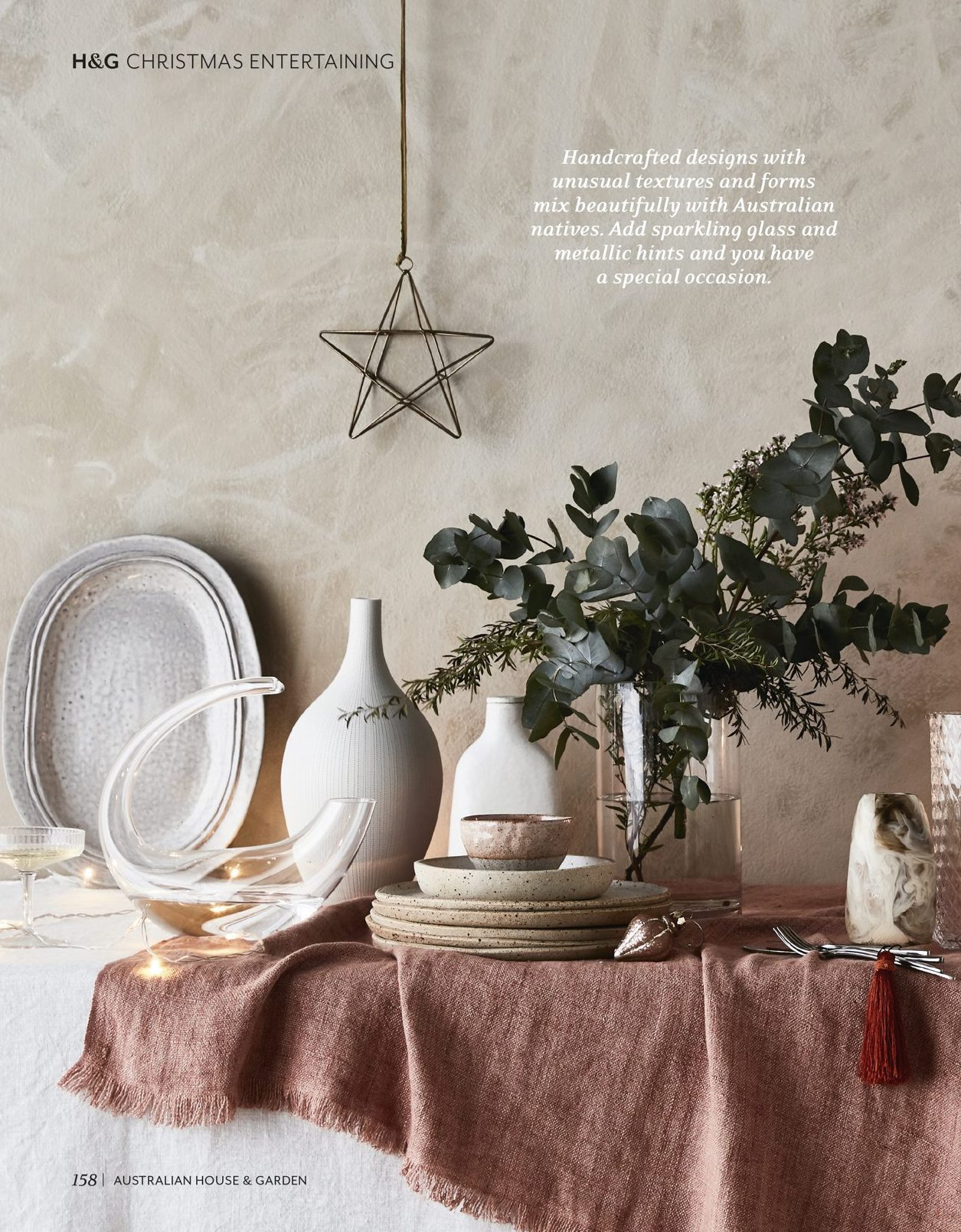 Featured in House & Garden magazine