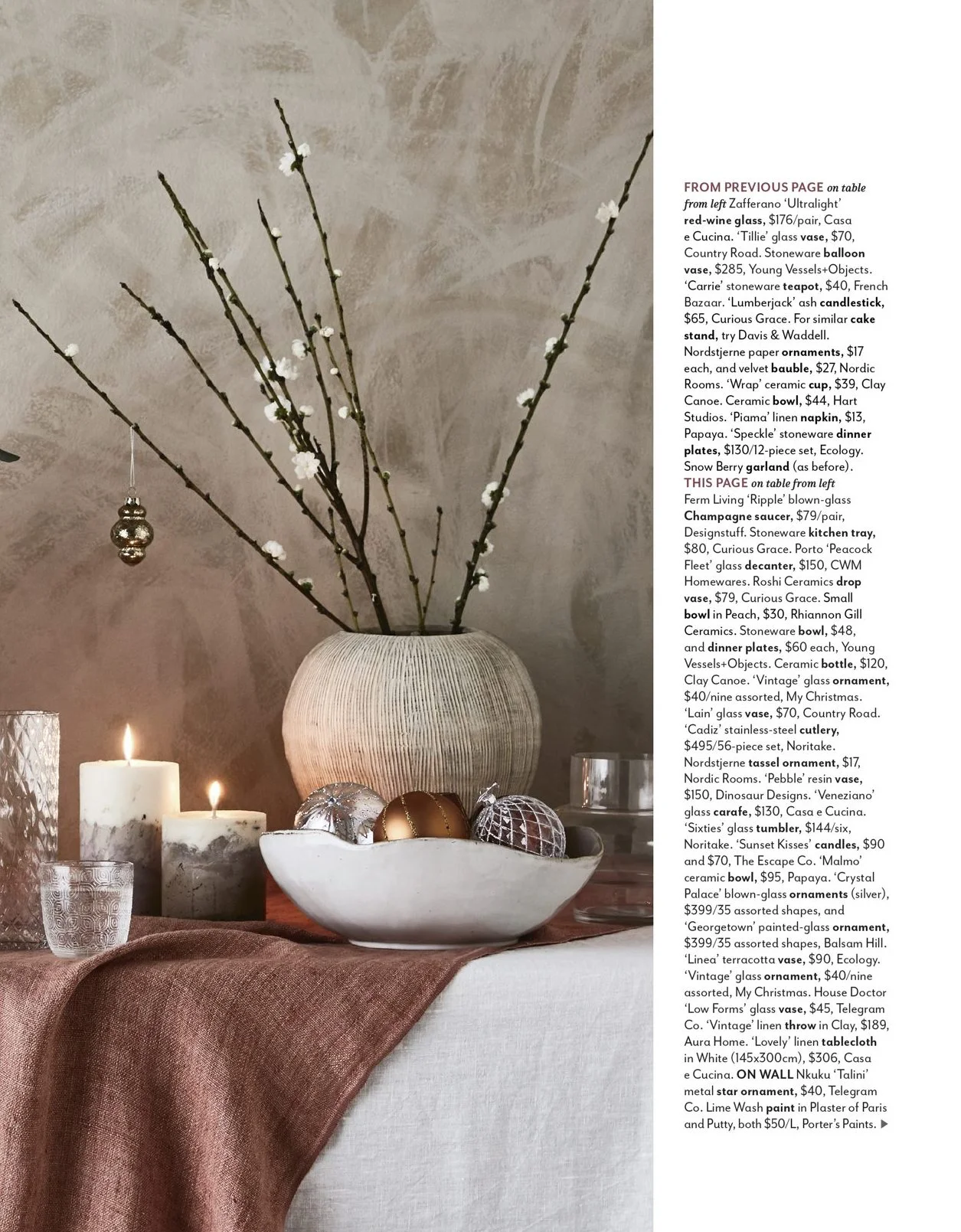 Styling by House & Garden featuring our Down To Earth beauty