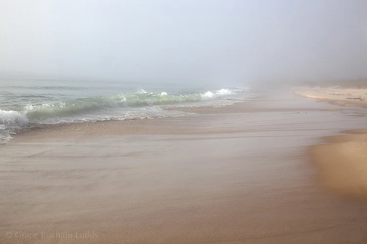 This picture was taken from Mansion Beach one hazy summer morning. 