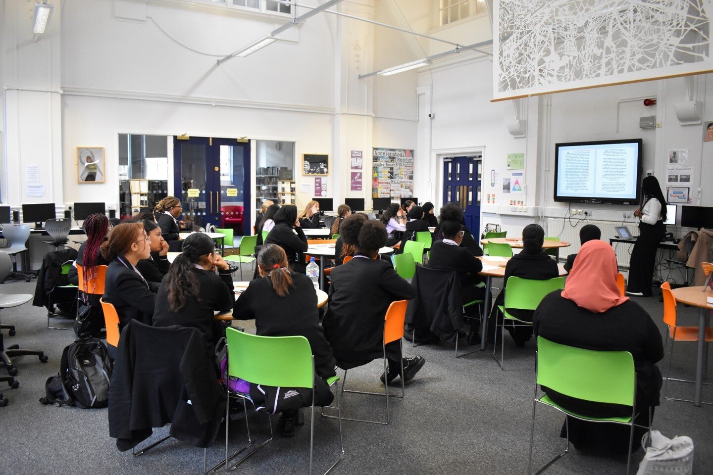 Last week we were visited by author, Anu Adebogun. Over the course of three days Anu spoke to students about her background and her incredible book-writing experience. Students engaged in a variety of creative writing activities, one of which involve