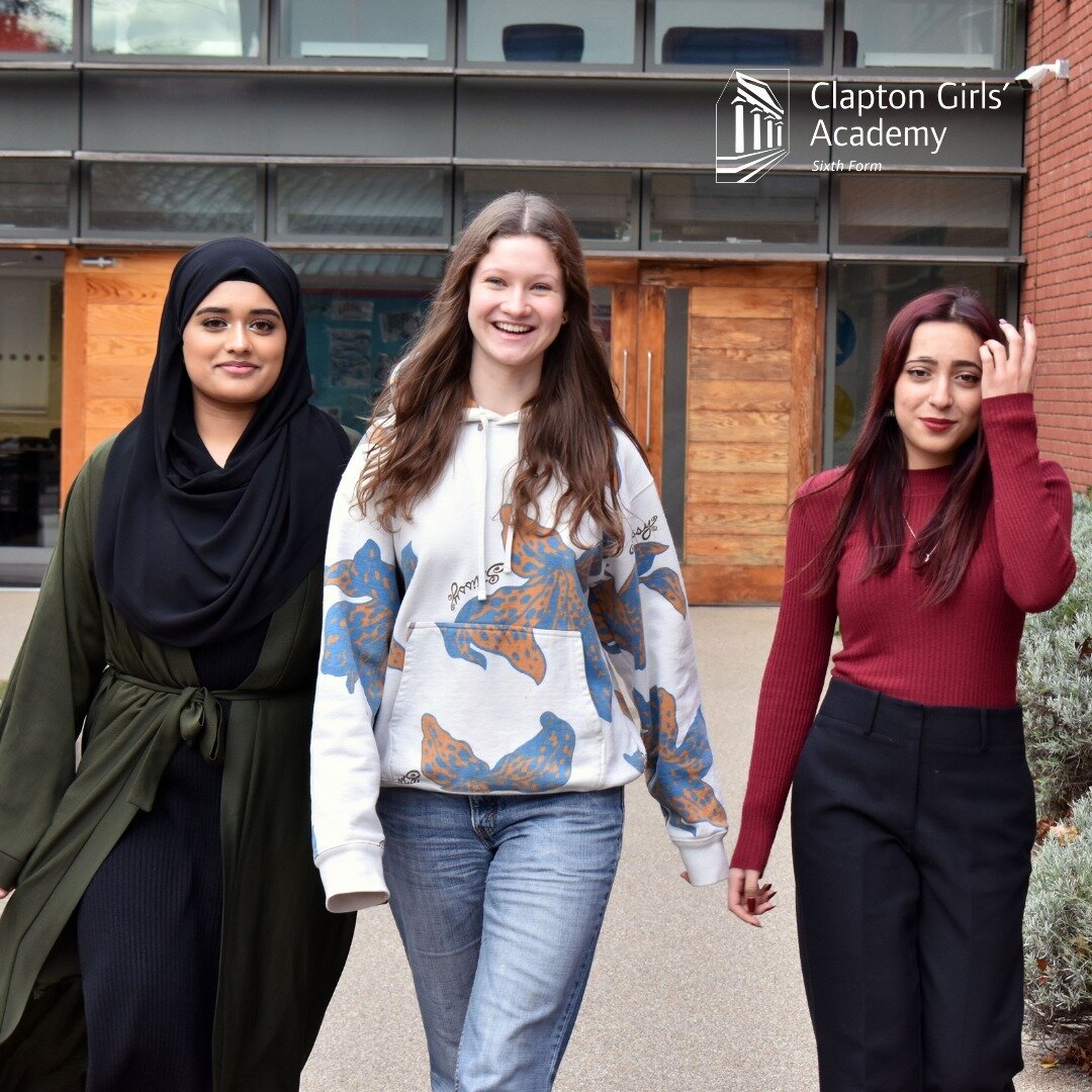 Applications to join Clapton Girls' Academy Sixth Form in September 2023 are now open, and we are so excited for you to join us! 

Apply today via the link in our bio 😀
