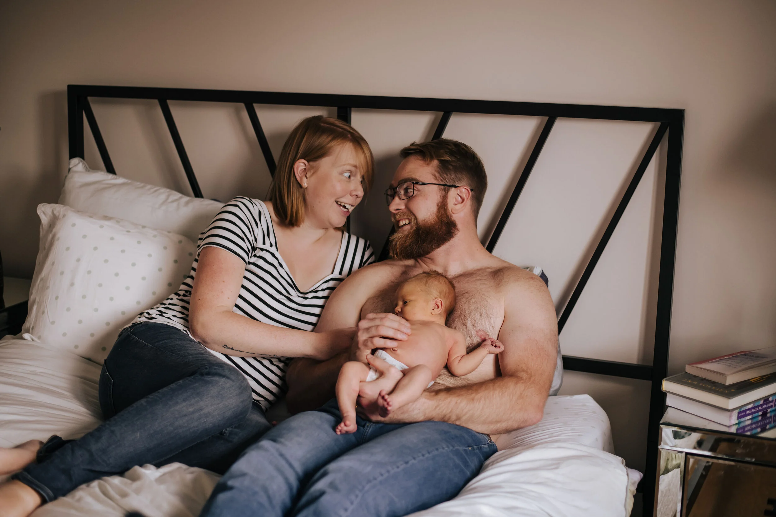 bonding skin to skin covid 19 dads birth partners