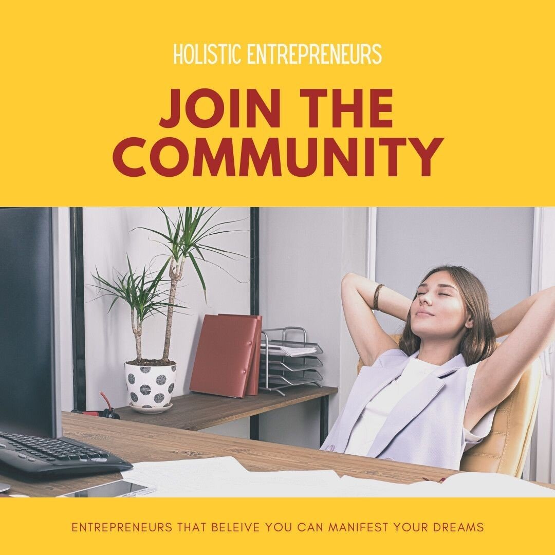 Are you an entrepreneur? Looking for a diverse community of business owners? Do you believe in the power 💪🏽 of positive thinking 🤔? Manifestation? Law of Attraction🧲? There join our community where we bounce ideas, give advice, and help each othe
