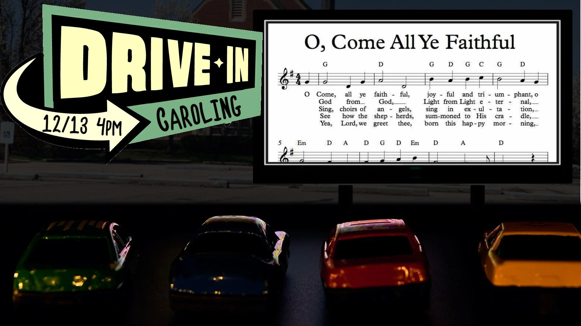 Drive-In Caroling 2020