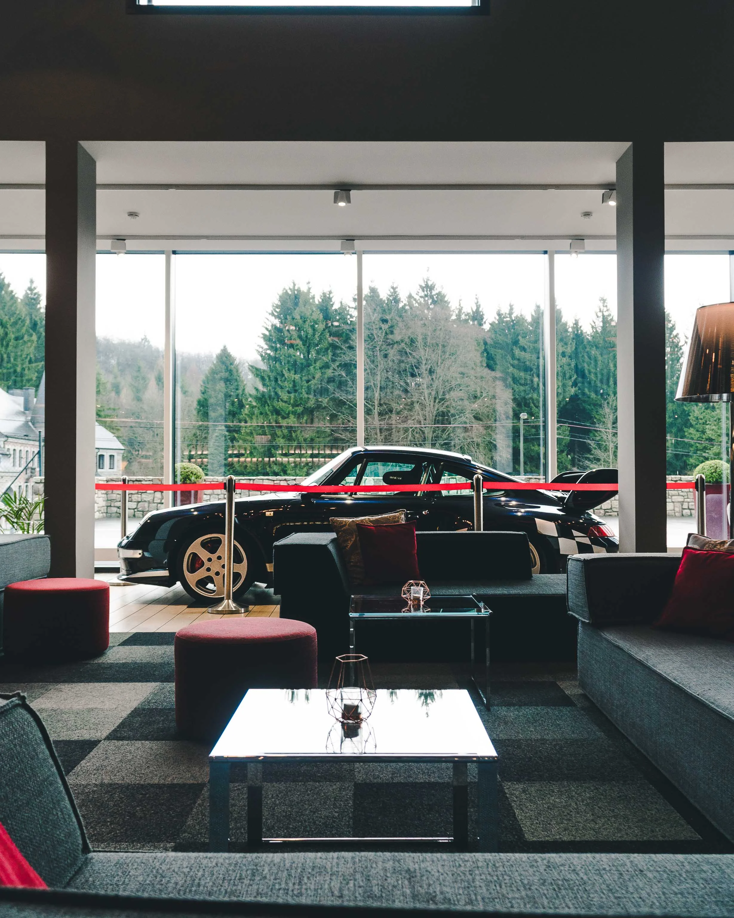 Coolest hotel lobby ever.