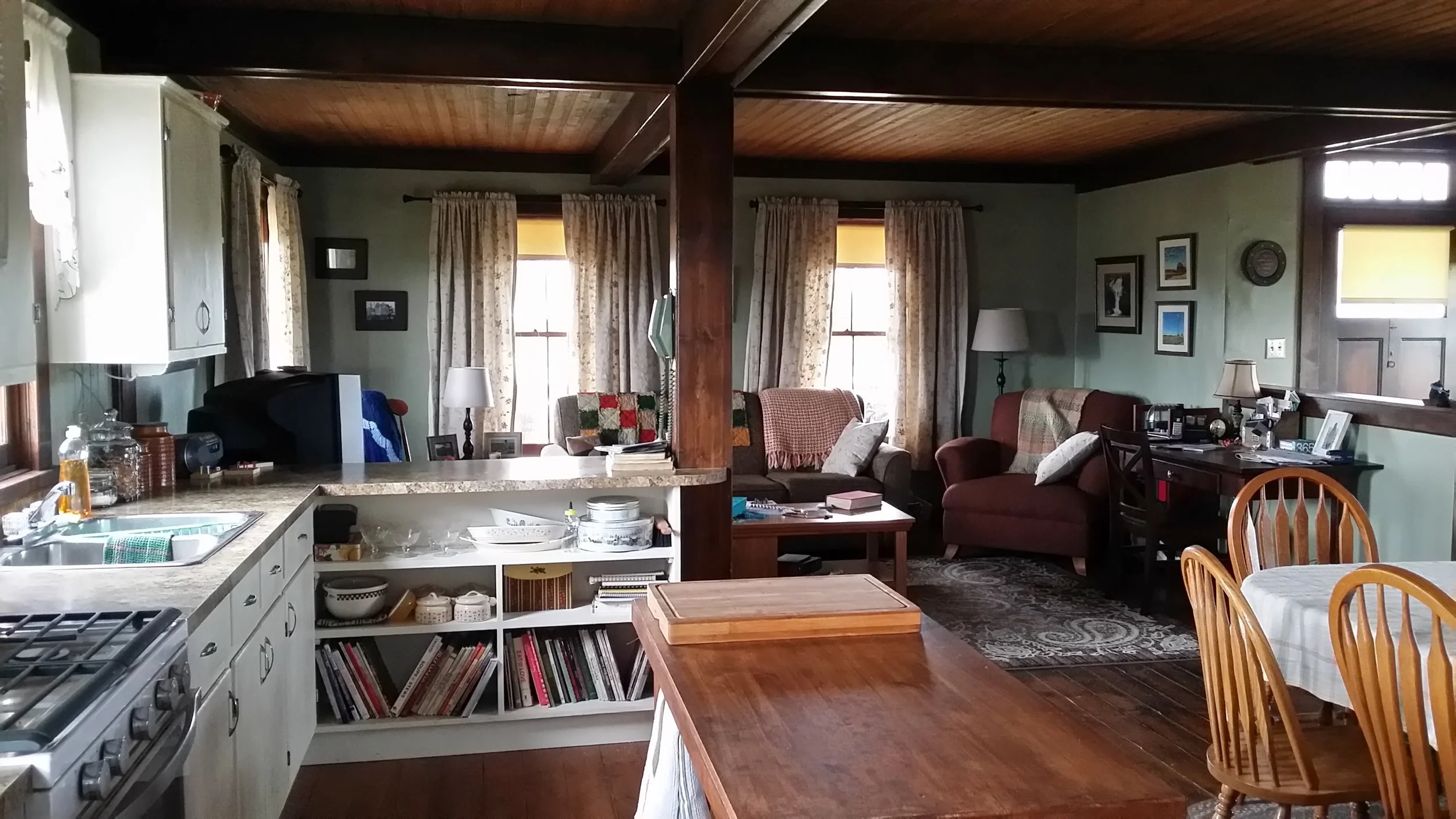 After - contemporary Farmhouse with family history
