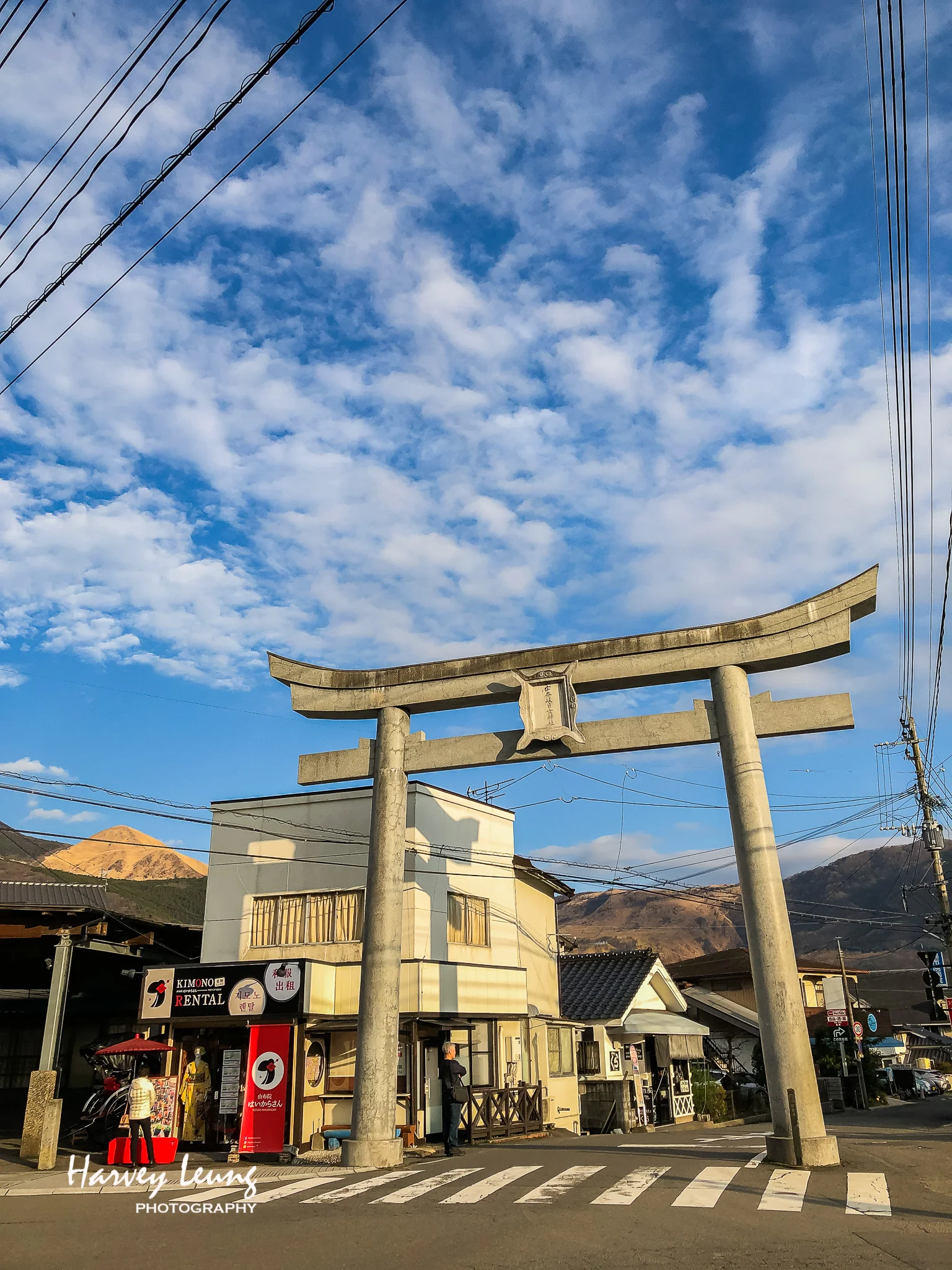 鳥居(宇奈岐日女神社)