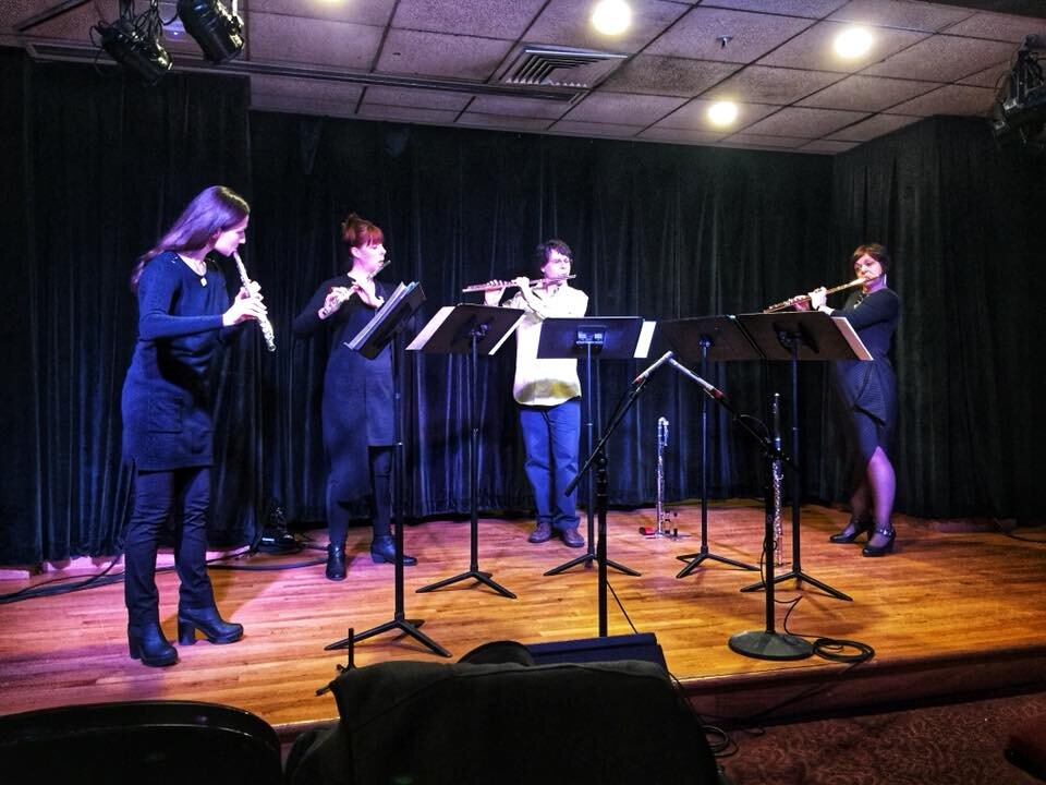  Amber Flute Quartet @ Berklee College of Music  