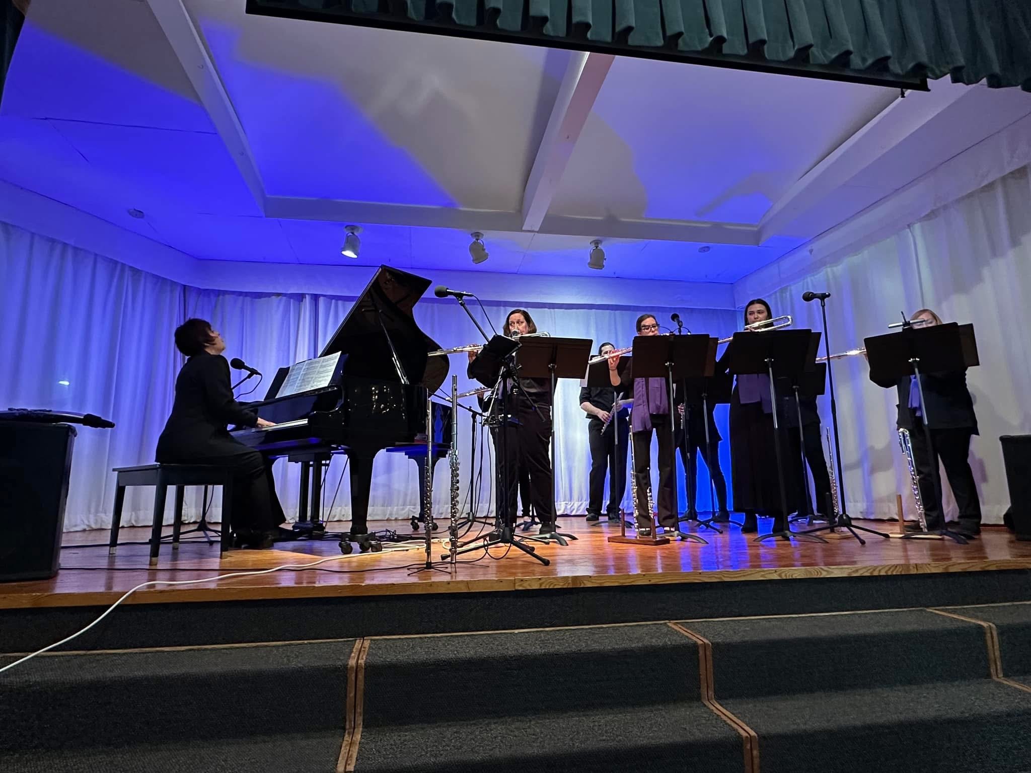 Performance with Willow Flute Ensemble 