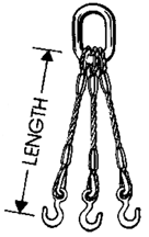 Three Leg Bridle Sling