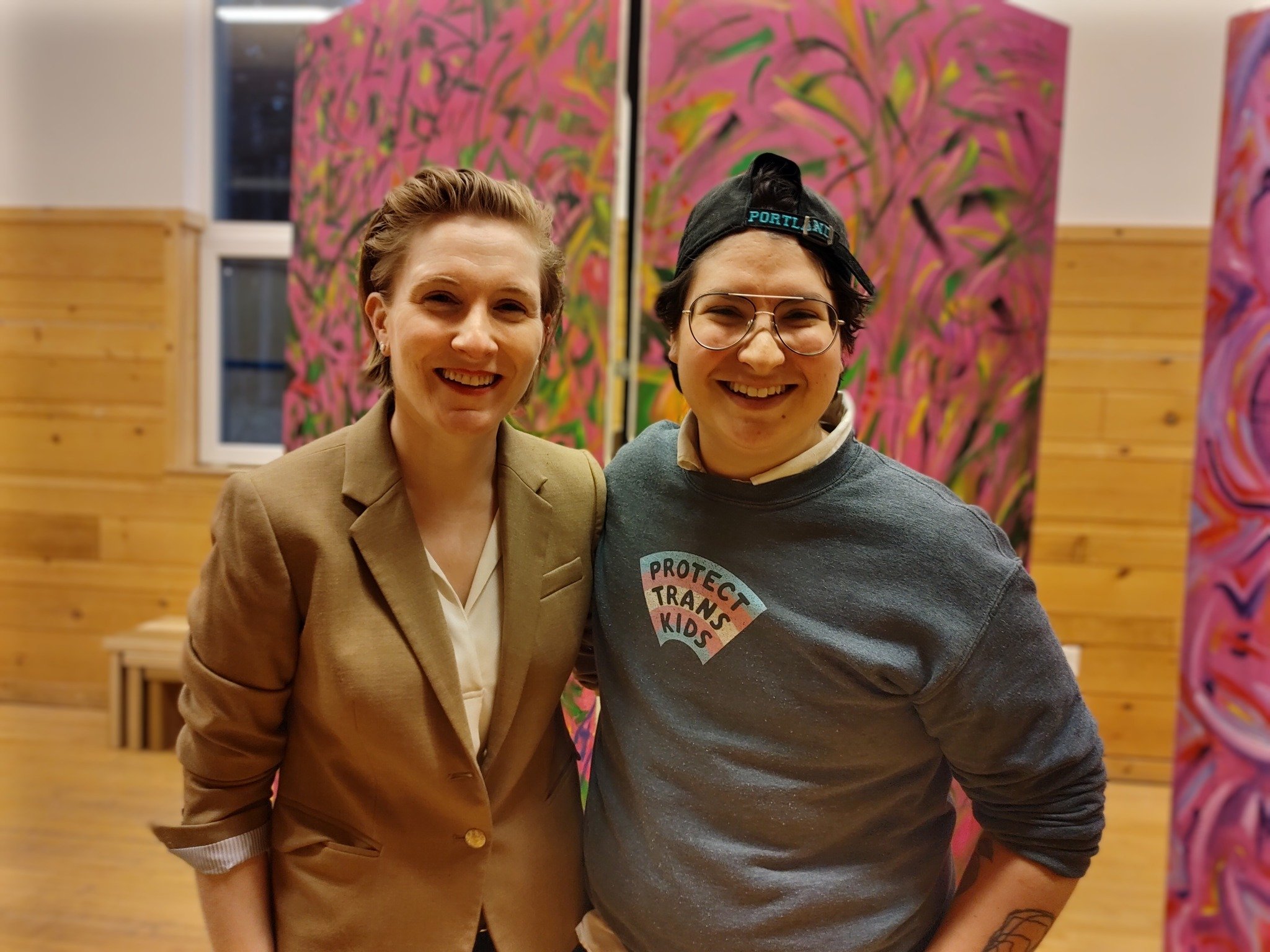 A big shoutout to Lindz Amer and Brigid Black for a great evening presentation at our Parenting for Peace event last night.  If you haven't checked out Lindz' newest kids' book, you can head to the @childrensmuseum_theatreofmaine this weekend!