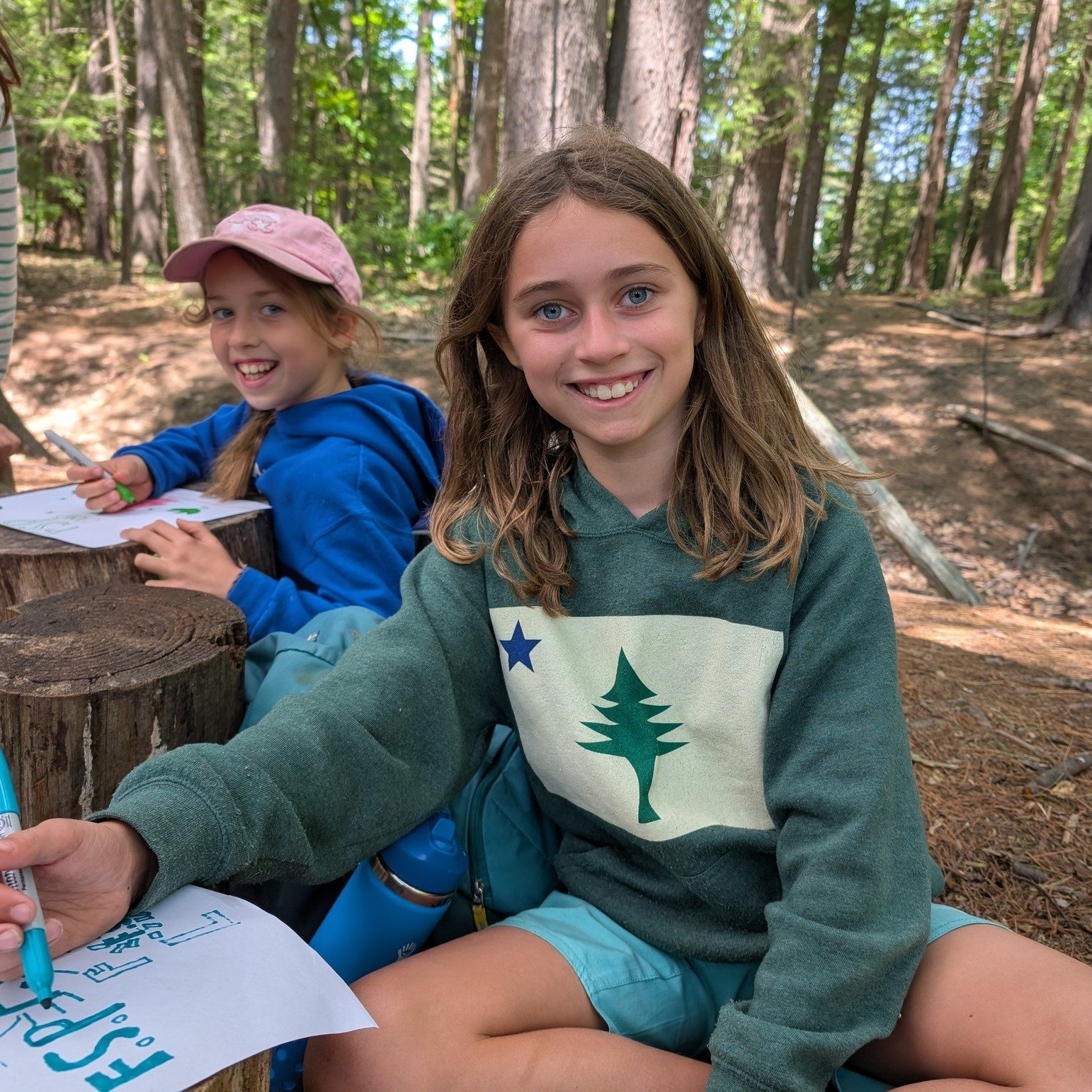 Summer camp fun has begun ~

A tradition at Friends School Camp is for campers to help create and screen print the annual camp shirt.  A big thanks to camp counselor River for kicking off the project!