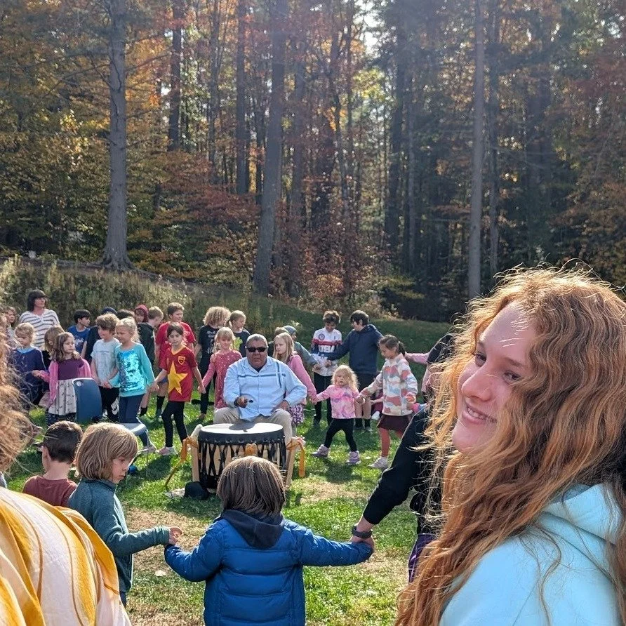 For last Friday's assembly, we were excited to welcome the Burnurwurbskek Singers -- the Keepers of the Penobscot Drum. 

Students listened as Ron Bear and his son Nick shared, &quot;Our ancestors have been here for over 10,000 years and we are still