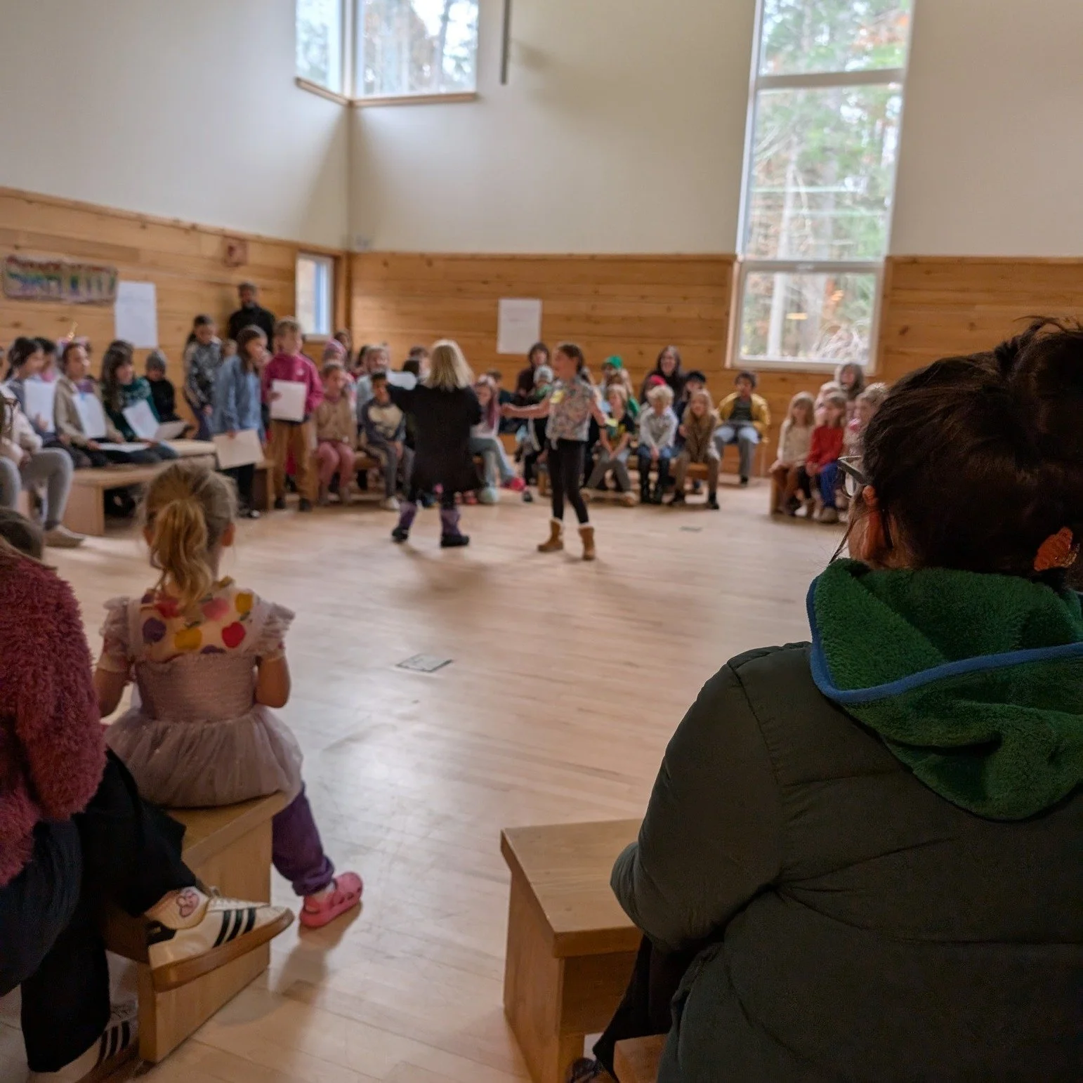 &quot;Building peaceful communities is hard work and for us in the 3-4 classes, this work has started with making sure that we are all having fun at recess.&quot; 

Third and fourth-grade teacher, Heather, noted the tension that was happening with st