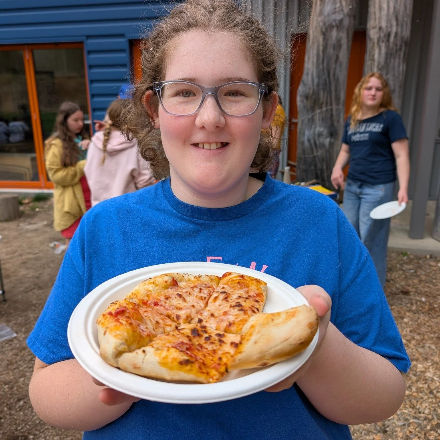 🍕🍕On Saturday, at SpringFest, there will be plenty of pizza to go around!  Today, the pizza ovens were dropped early to help celebrate the end of the recent Science of Cooking unit with seventh and eighth-grade students.  A delicious way to learn!
