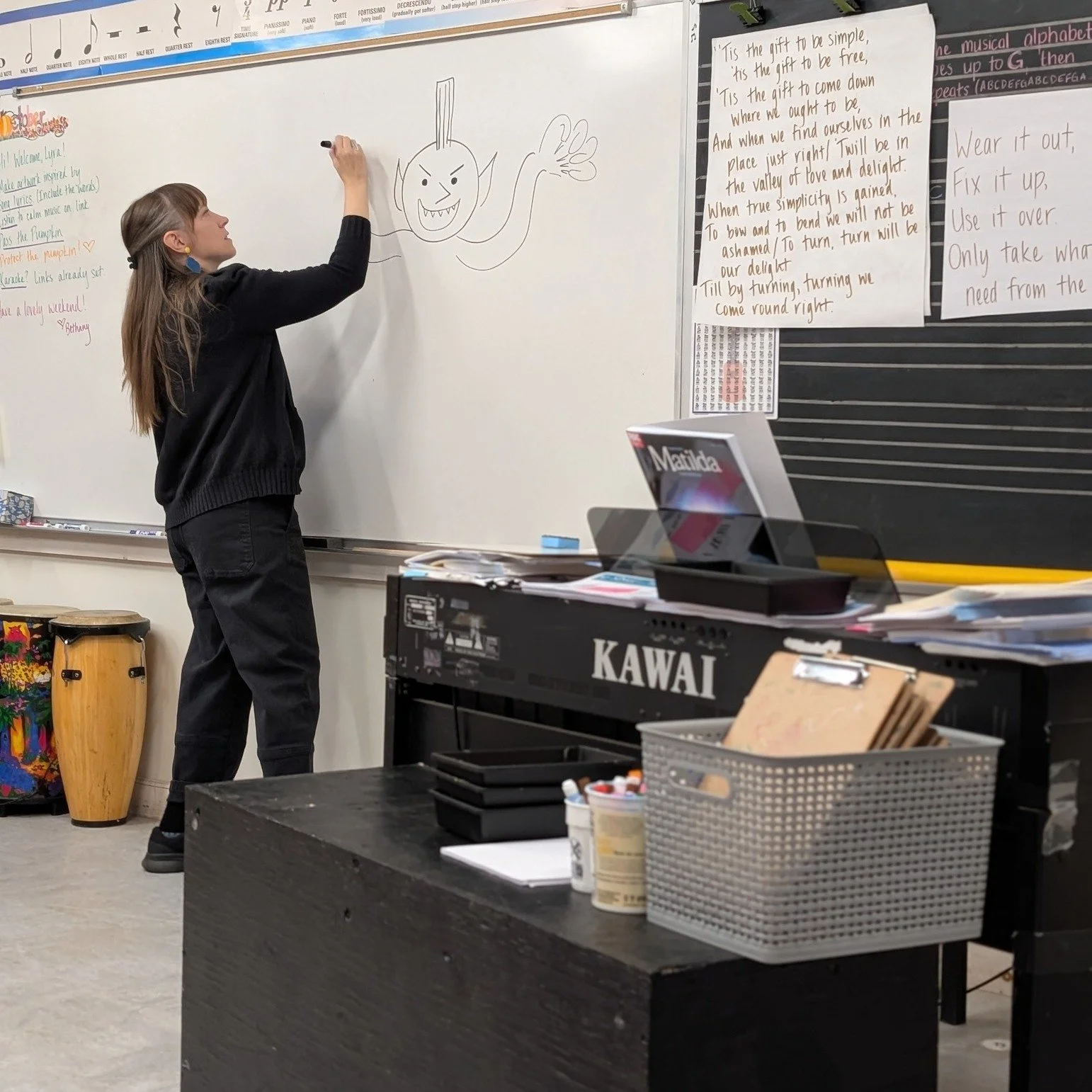 "How do you know if the words in your book are all spelled right?"
"How old is Robin in your book?"
'Did you know that there is a teacher at our school whose name is Robin?"
 
Preschool, kindergarten, first-, and second-grade