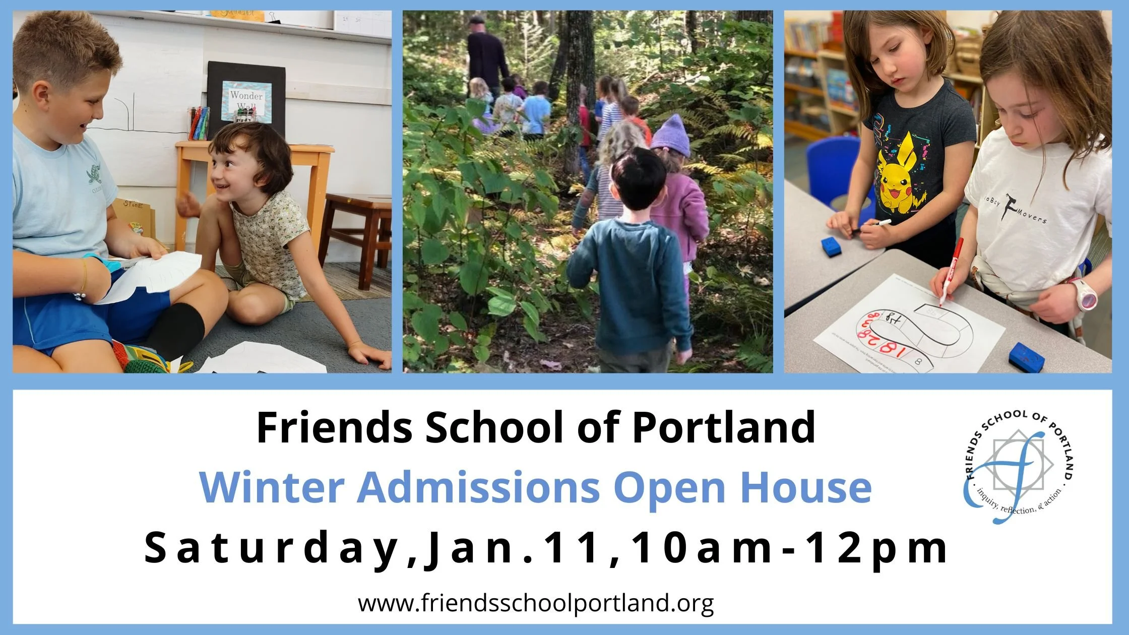 Admission Events — Friends School of Portland