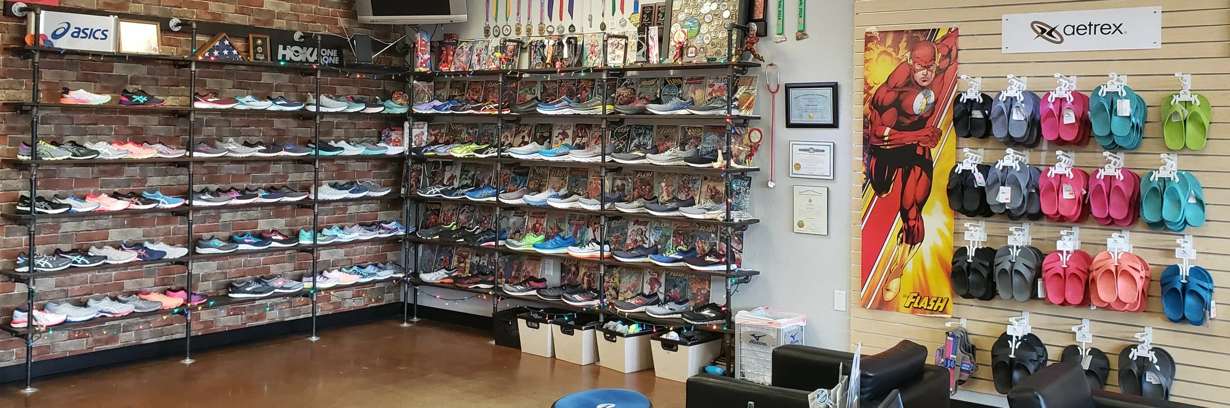 elite feet running store