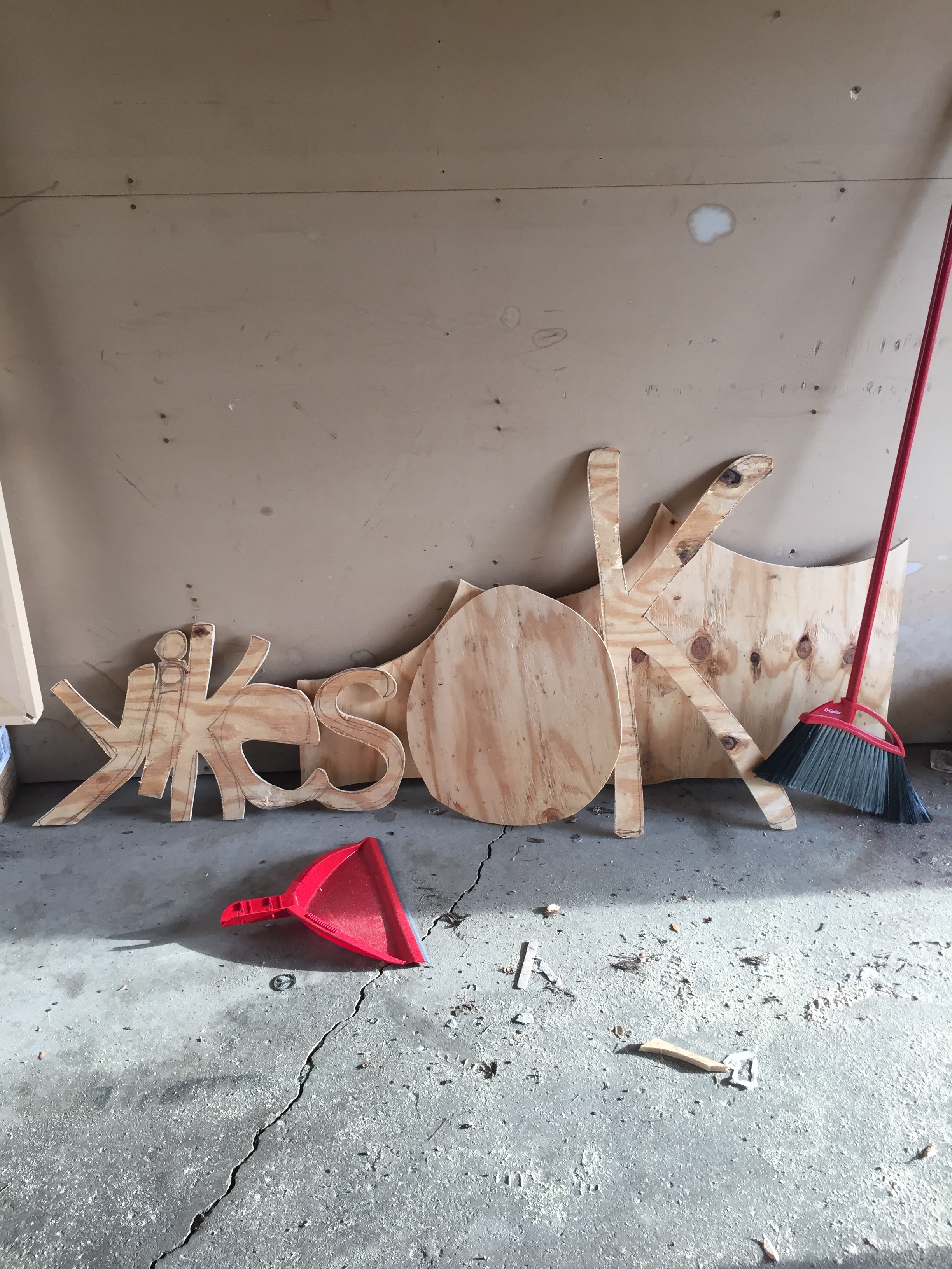 In progress work from my home studio/garage