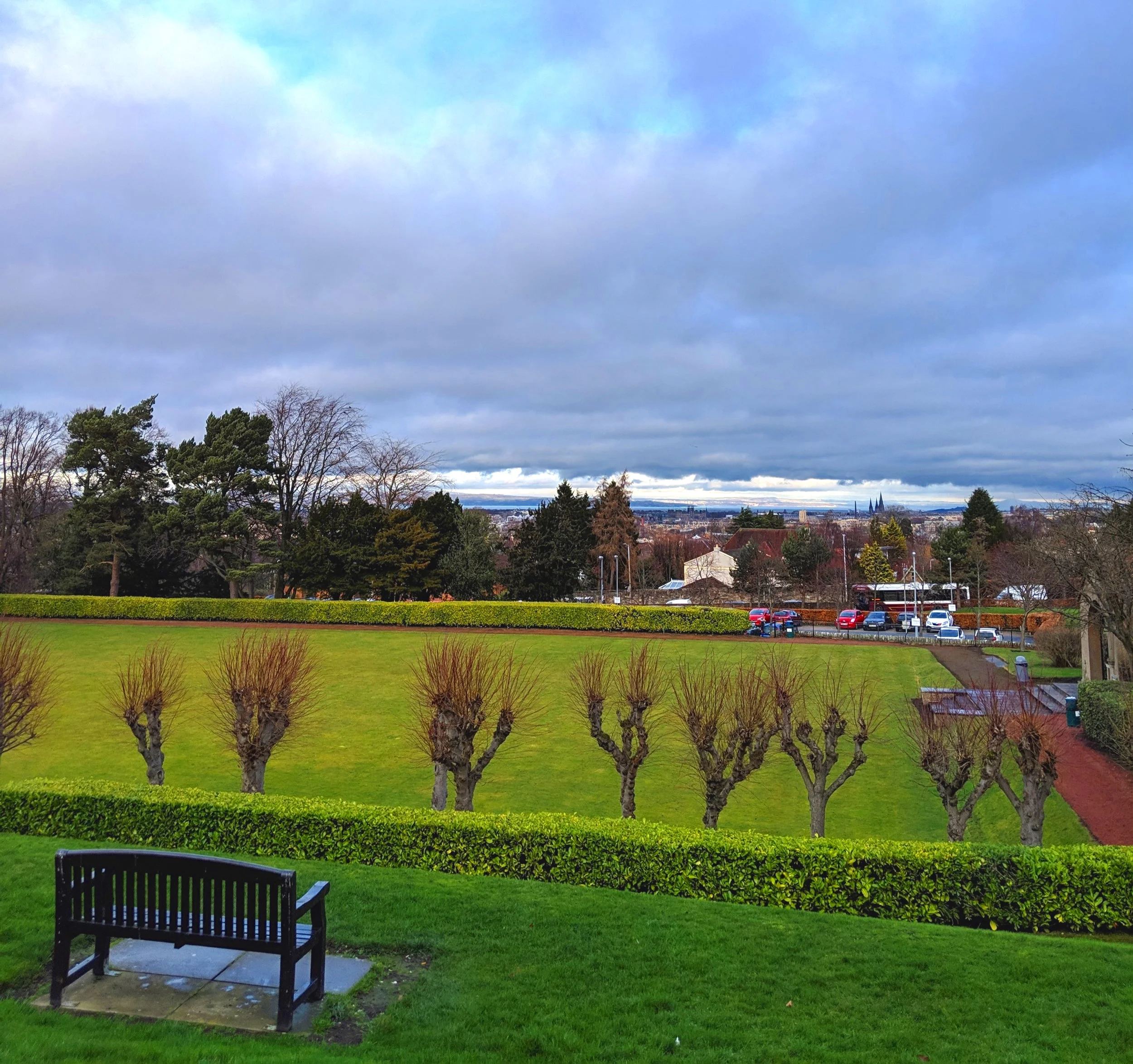 View in front of the Campus