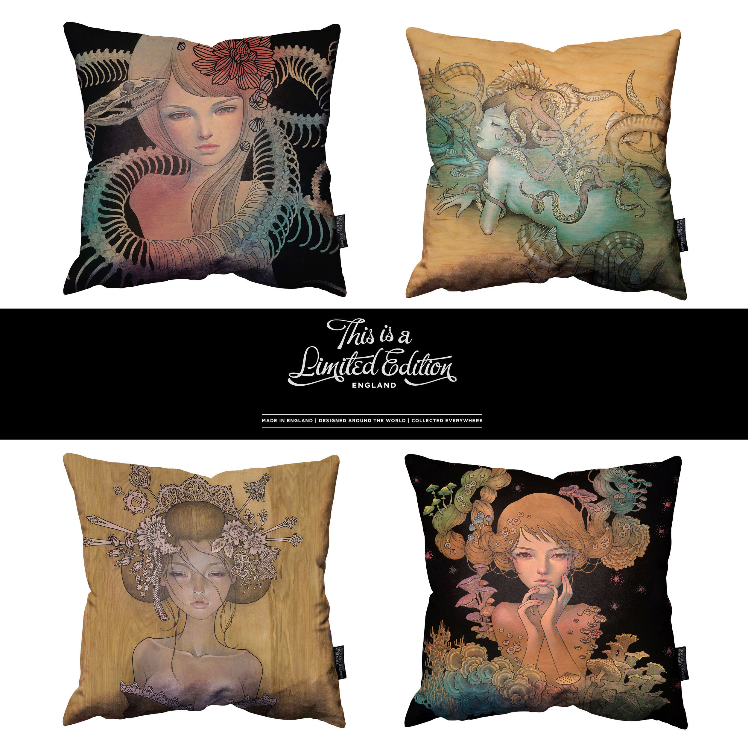  'This is a Limited Edition' pillows. 2014. 