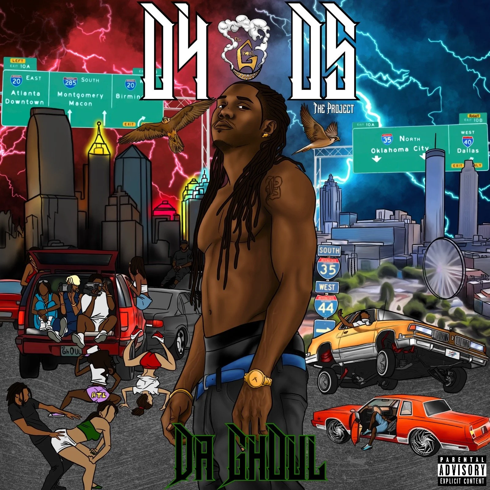 “04-05” album cover for Da Gh0ul