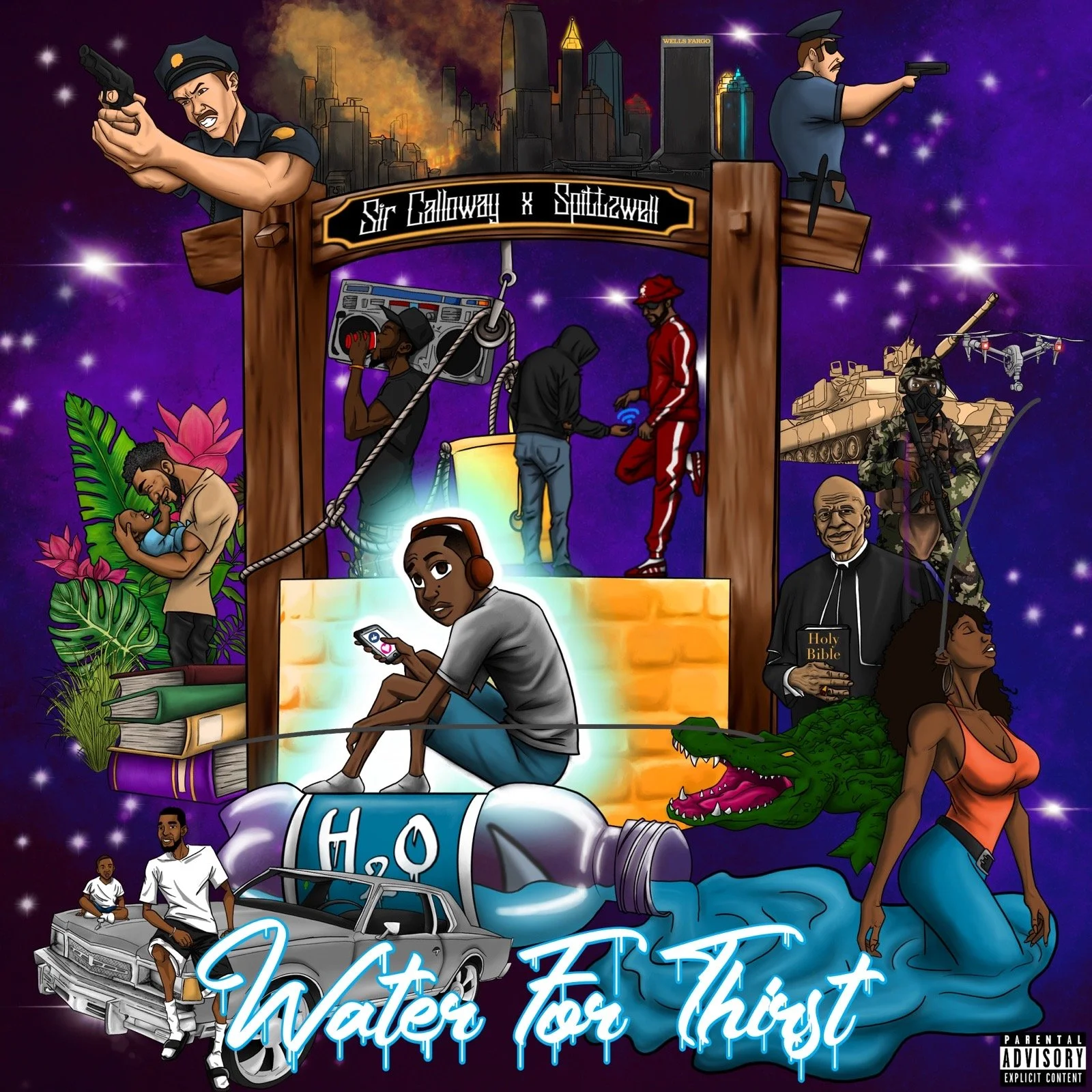 “Water For Thirst” album cover sir Sir Calloway