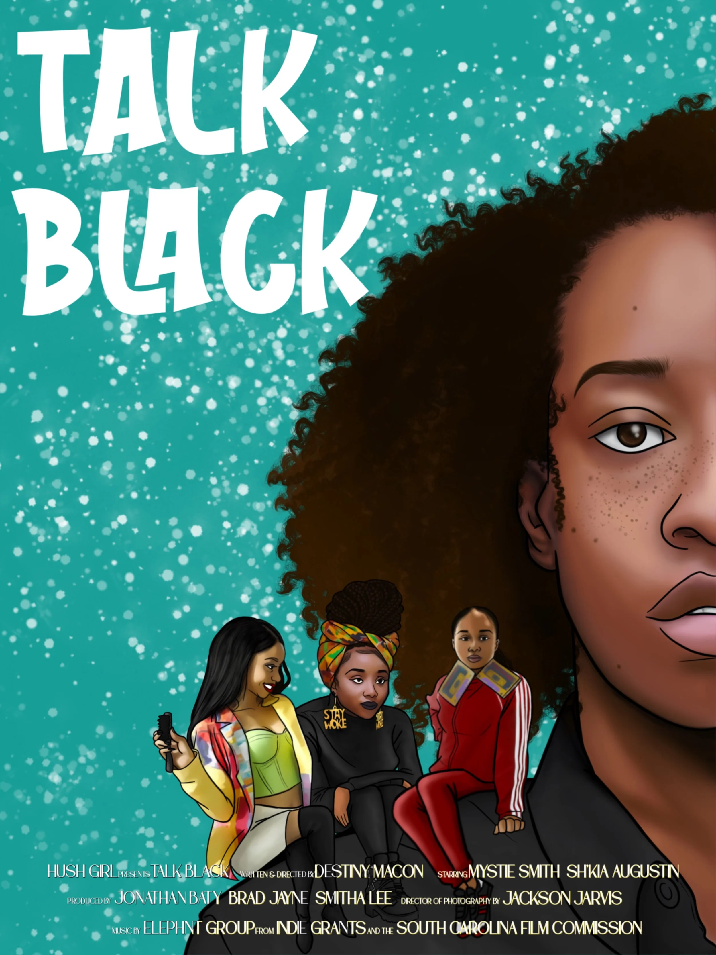 “Talk Black” movie poster