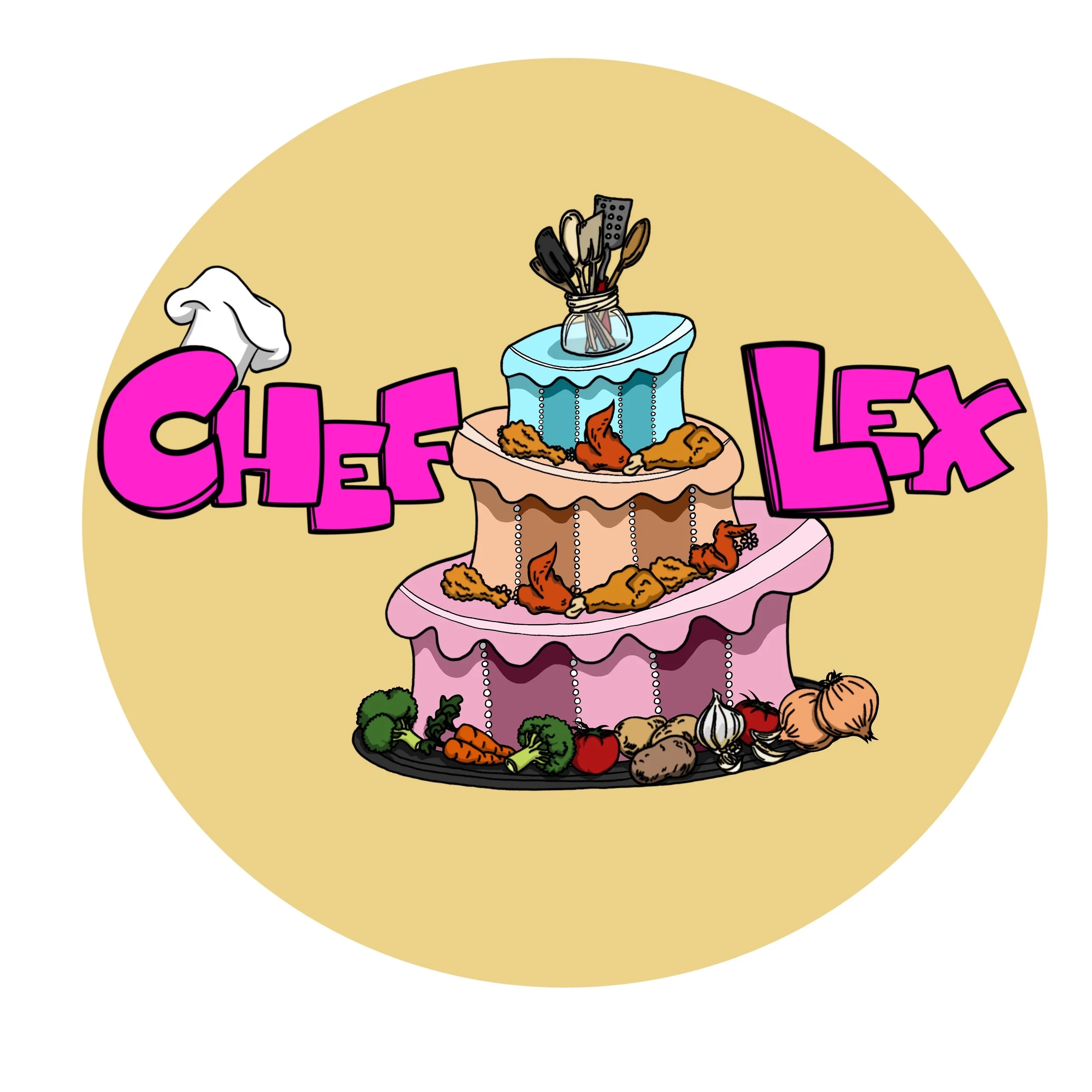 Chef Lex promotional logo (flyers/brochures, etc)