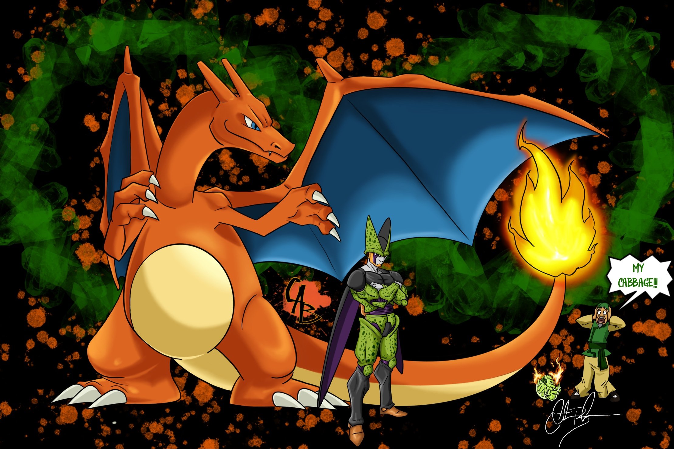 Anime Alphabet: C is for Cell/Charmander
