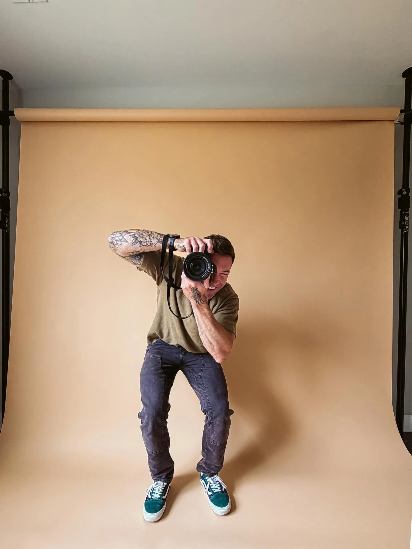 Home studio is complete! ✔️ I couldn&rsquo;t be more excited to be getting back into photography after a few years off. I&rsquo;m taking a slightly different approach this time around, studio portrait work. It terrifies me, but it&rsquo;s really call