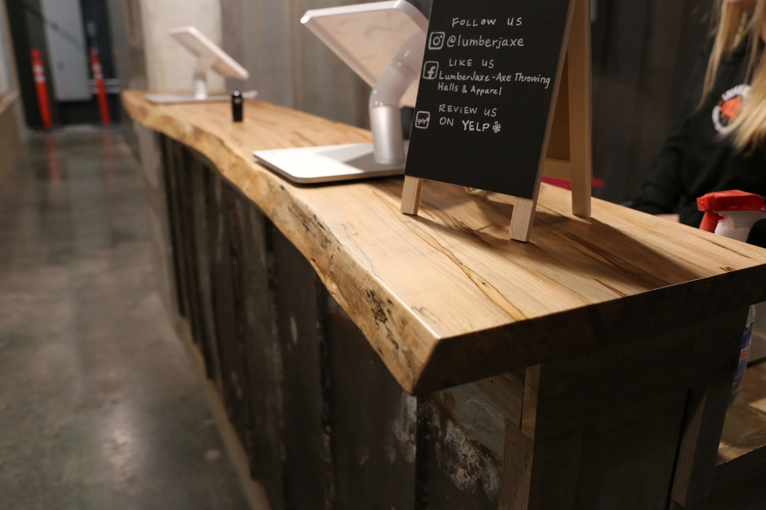 Live-edge Ambrosia Maple Countertop