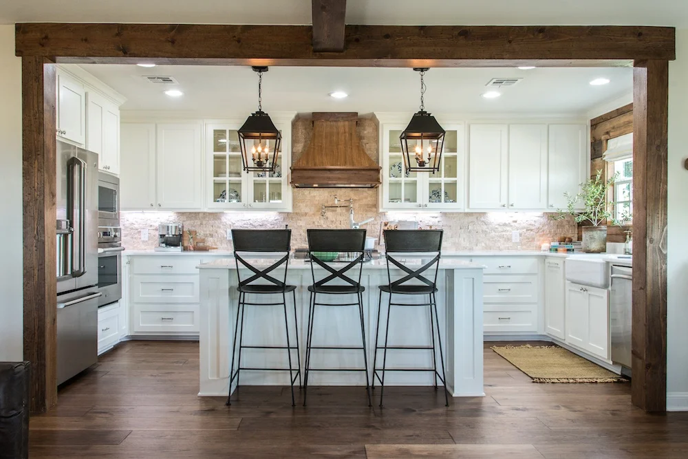 Source: Magnolia Wood Species: Unknown but similar look can be achieved with Rustic White Oak