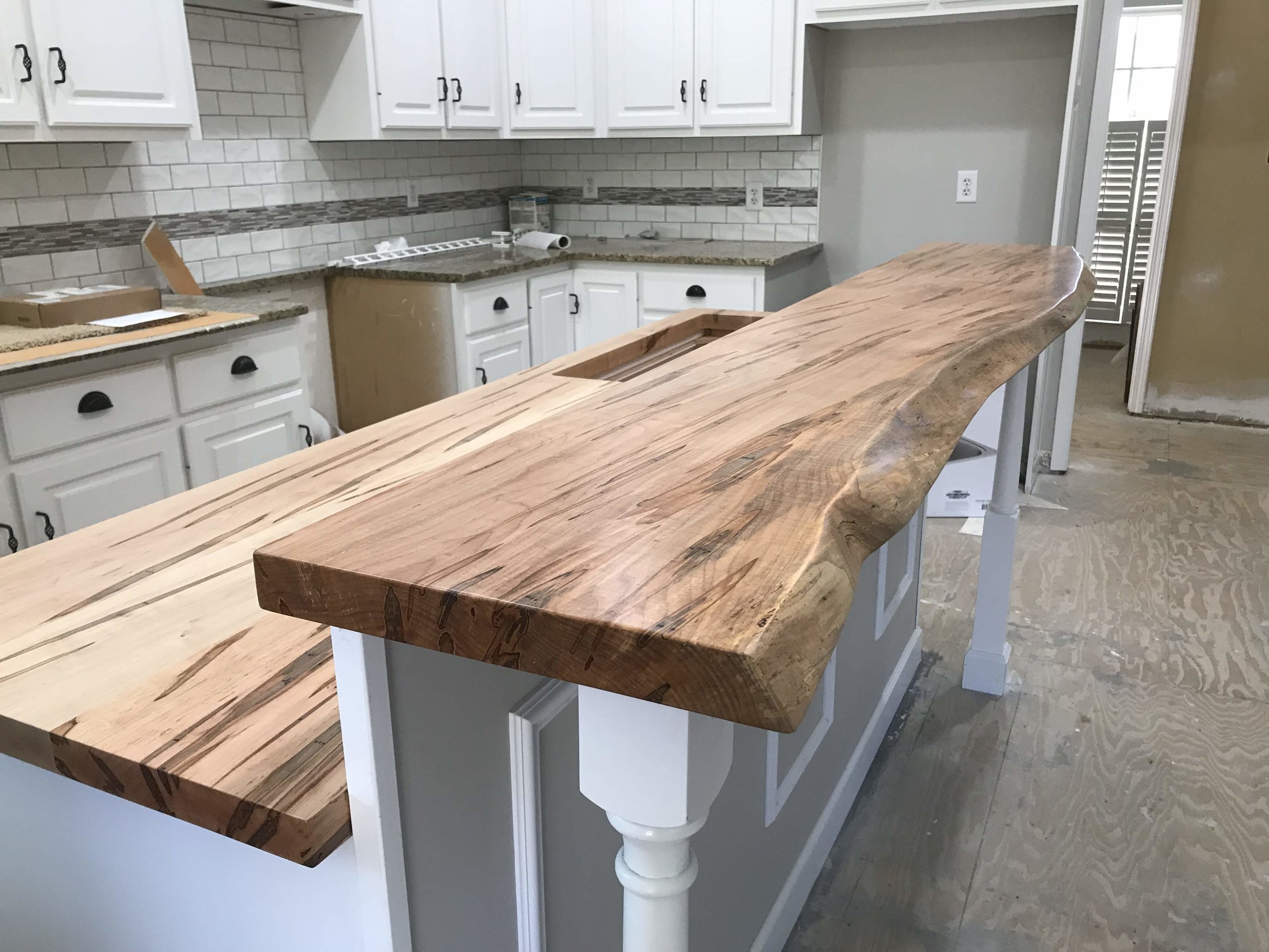 Butcher Block Countertops Water S Edge Woods Custom Wood Shop