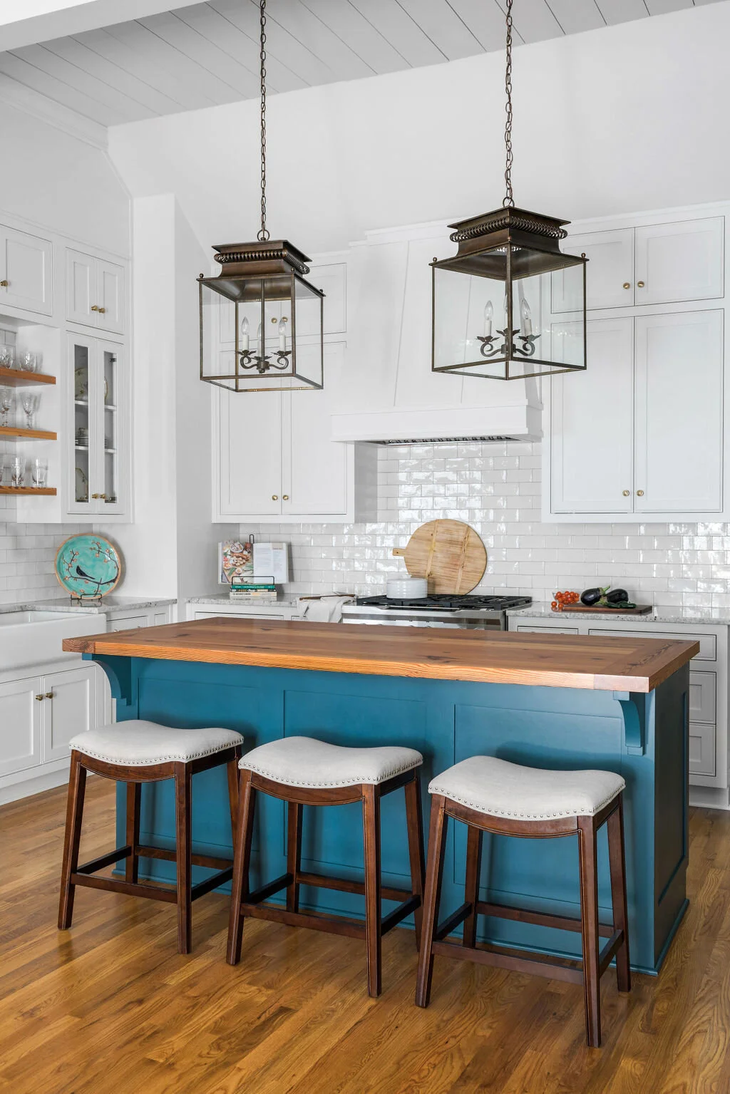 Reclaimed Heart Pine Countertop