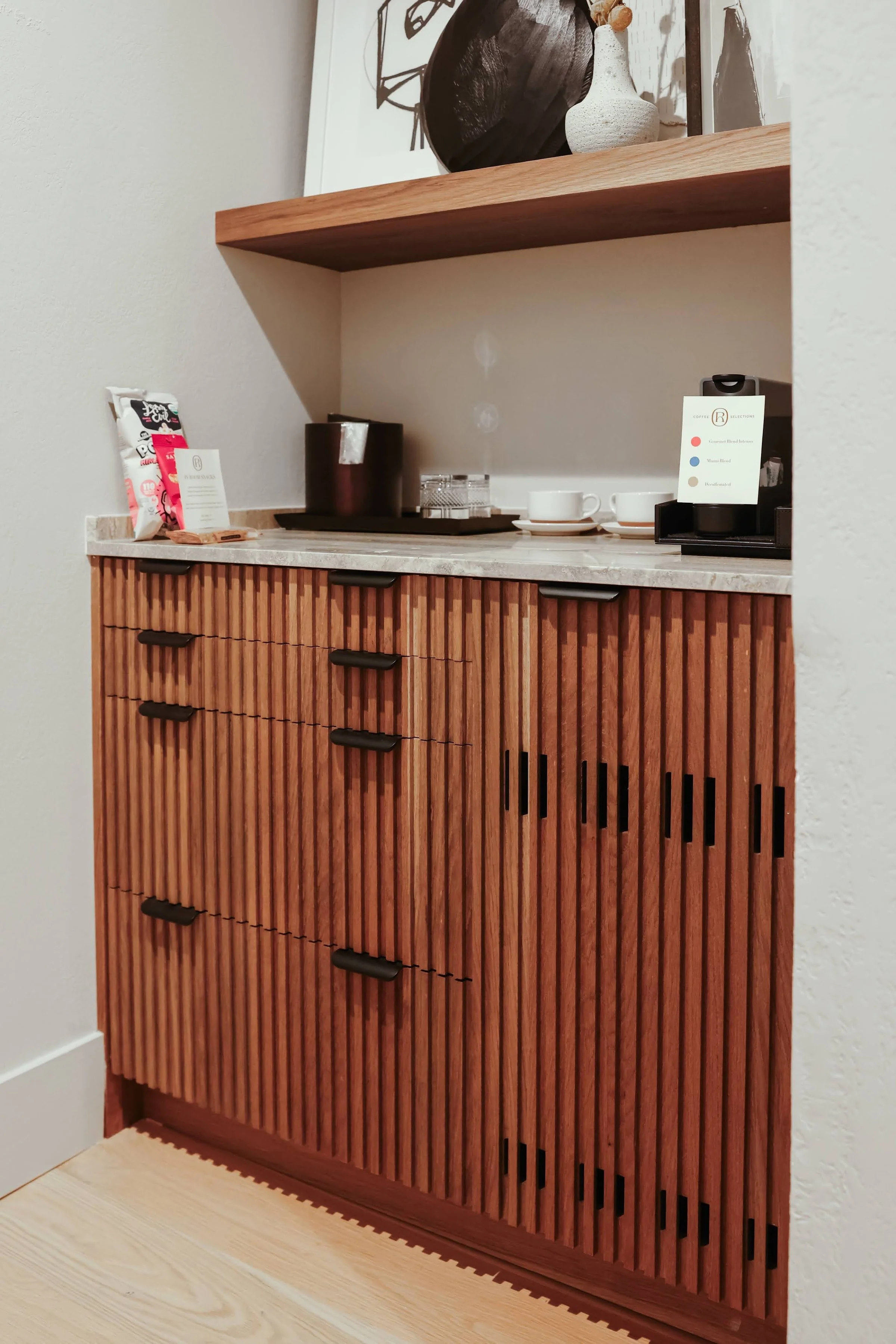 Rivet House guest-room cabinets, Athens GA