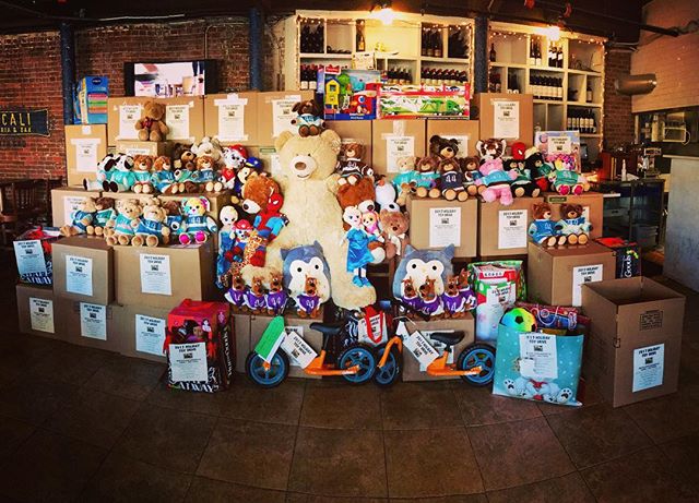 These are all toys donated for the annual toy drive in memory of Mark Frattaroli. A special thanks to who donated the toys and a special thanks for the Frattaroli&rsquo;s Family, Filippo, Anna, Philip, Jessica, Daniella, Kelly and Benny that every ti