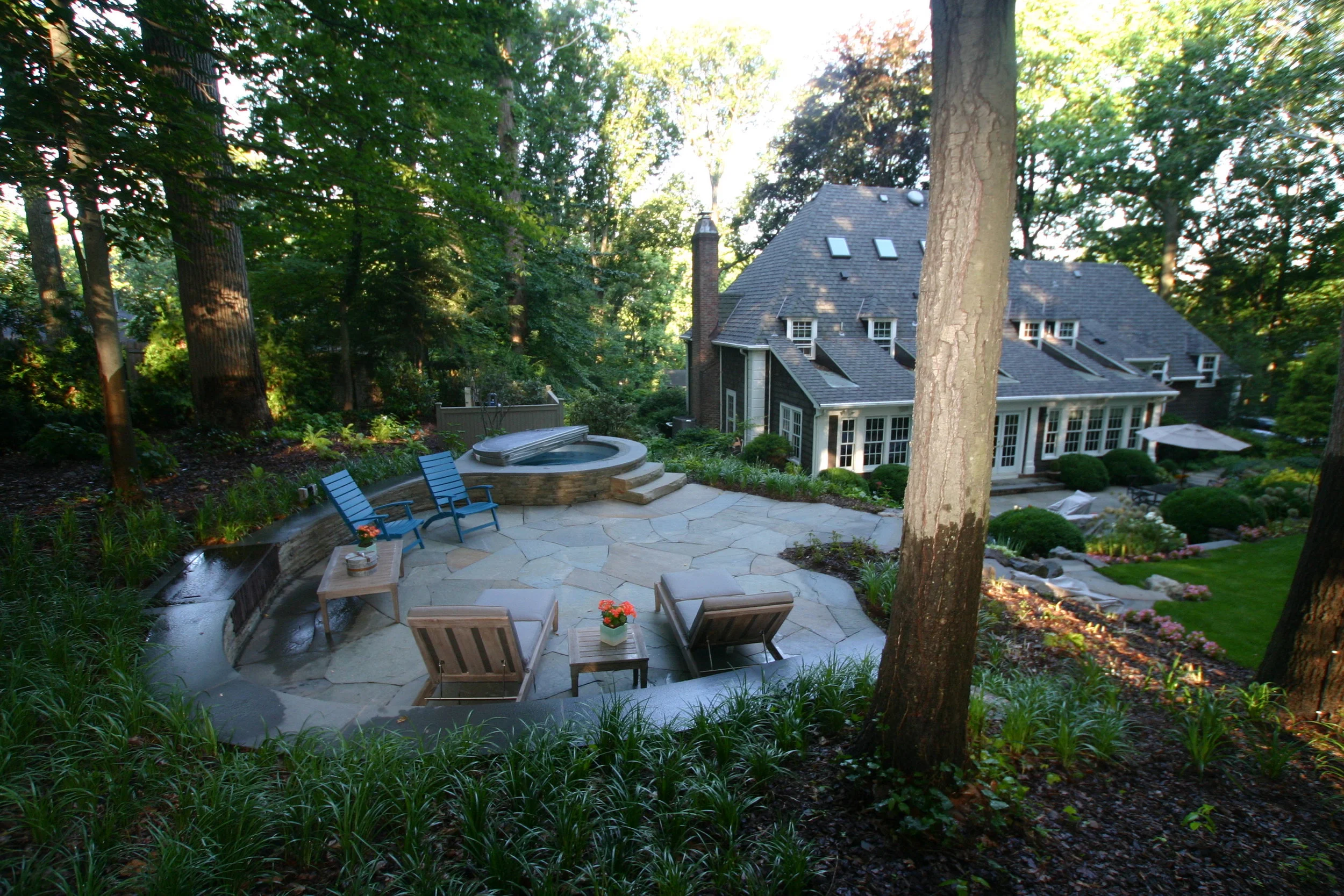 Therapy Spa and Modern Fire Pit