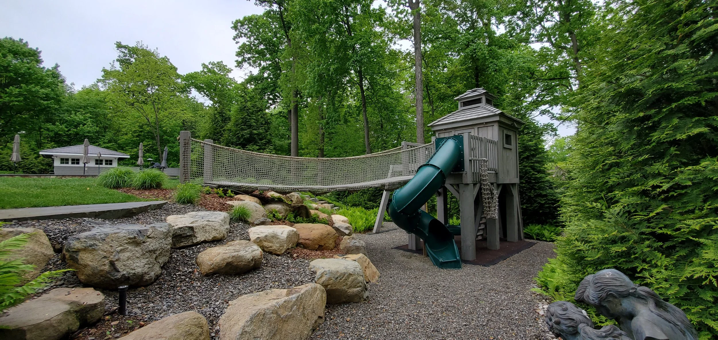  The Rockery- Kids love to climb 